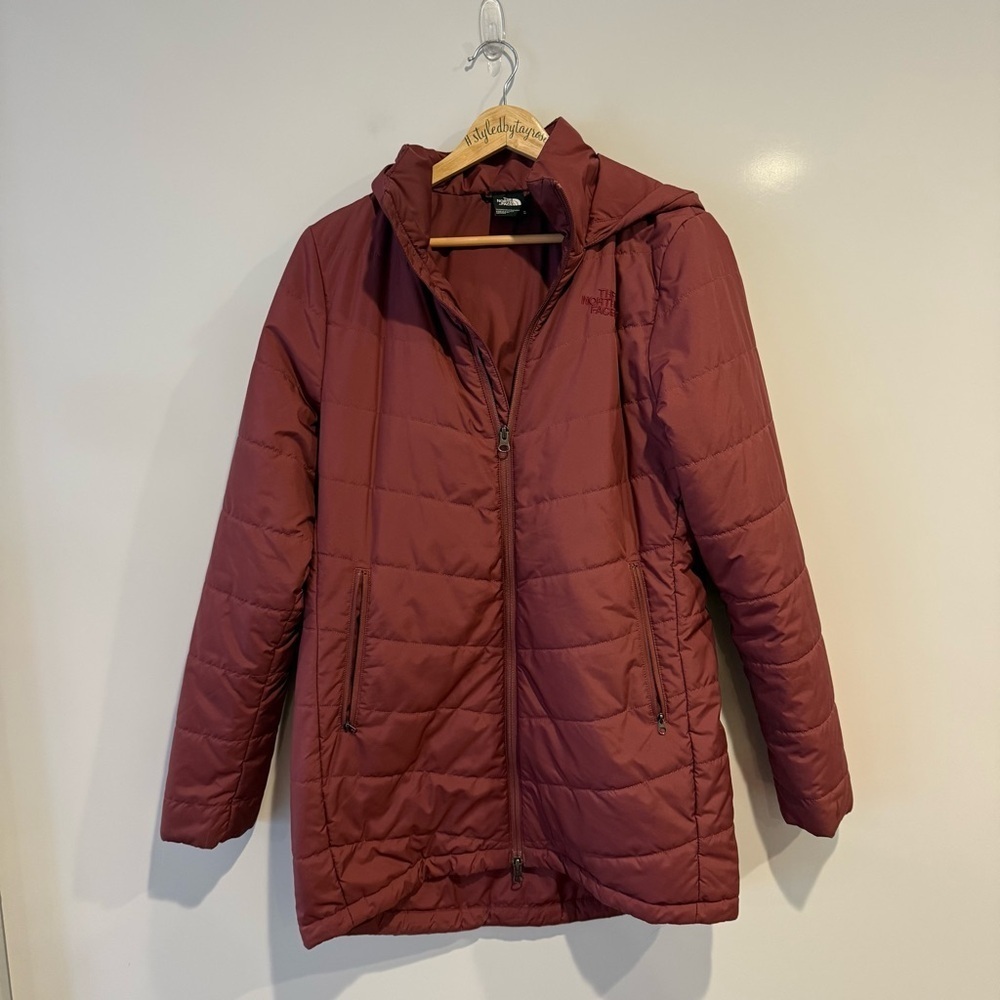 The North Face Hooded Long Puffer Parka Jacket